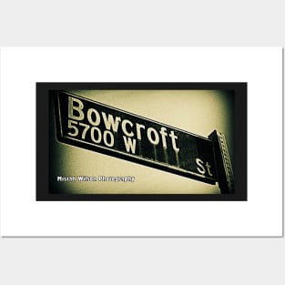 Bowcroft Street, Los Angeles, California by Mistah Wilson Posters and Art